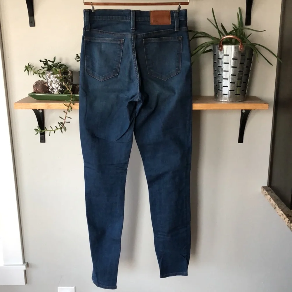 J. Crew Lookout High Rise Skinny Button Fly Skinny Jean Size 27 Tall